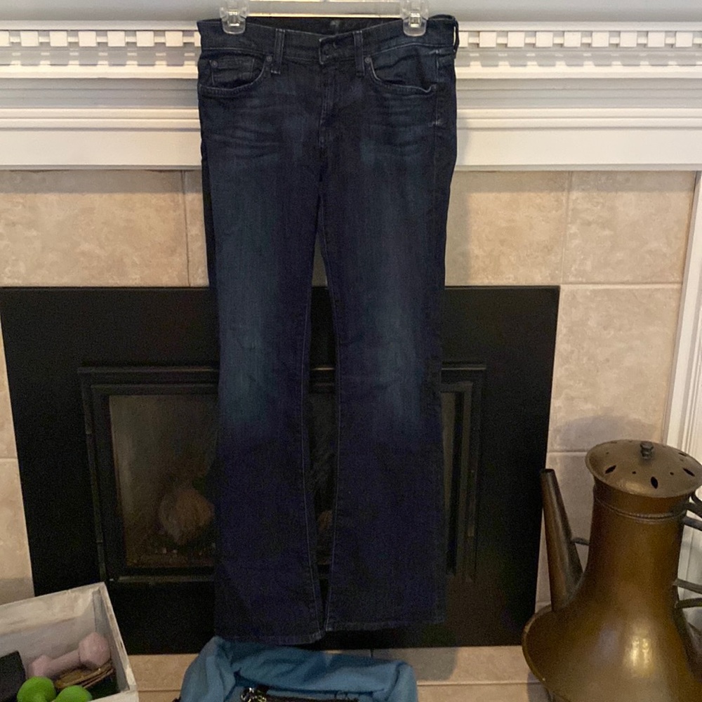 7 for all mankind bootcut jeans like new size 28